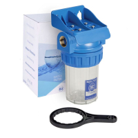 Wasserfiltergehäuse Set 5 Zoll dreiteilig inkl. Wasserfilter nach Auswahl